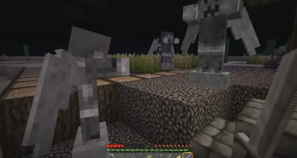 ... Lonely Assasins have found the perfect hunting grounds in Minecraft